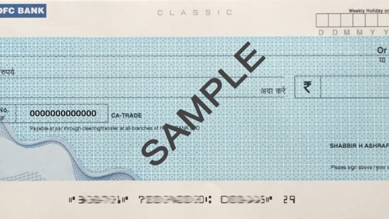 9 Do S And Don Ts Of Issuing A Cheque In Lesscash India Shabbir